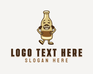 Bottle - Liquor Bottle Brewery logo design