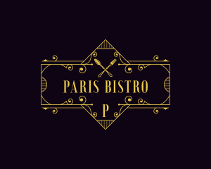 Fine Dining Restaurant Cutlery logo design