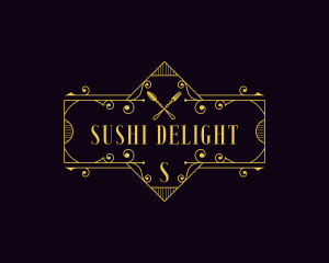 Fine Dining Restaurant Cutlery logo design