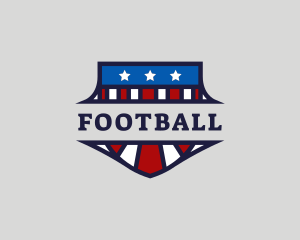 Patriotic Shield America Logo