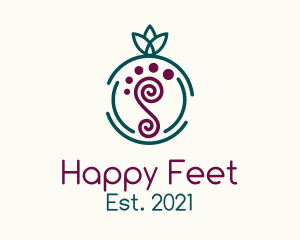 Foot - Minimalist Foot Massage logo design