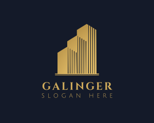 Upscale Premium Building logo design