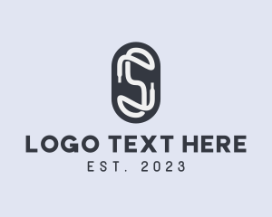 Sneakerhead - Letter S Shoelace logo design