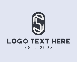 Sneakers - Letter S Shoelace logo design