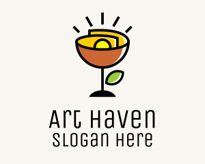 Art Cocktail Pub logo design