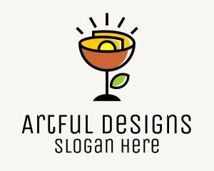 Art Cocktail Pub logo design