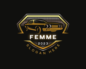 Car Detailing Automotive logo design