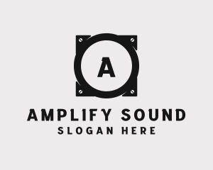 Speaker Audio Sound System logo design