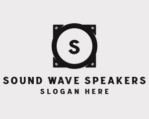 Speaker Audio Sound System logo design