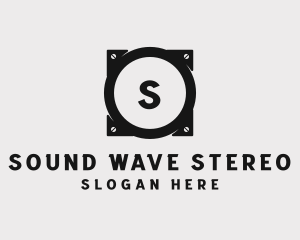 Stereo - Speaker Audio Sound System logo design