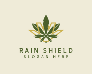 Cannabis Leaf Plant logo design