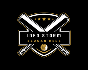 Team Cricket Sports  logo design