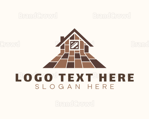 House Renovation Flooring Logo