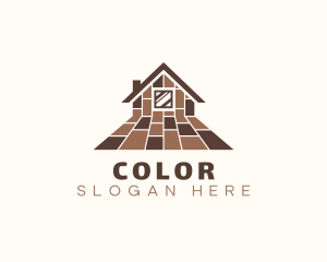 Pattern - House Renovation Flooring logo design