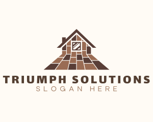 Flooring - House Renovation Flooring logo design