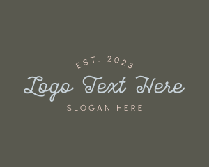 Classy - Generic Script Business logo design