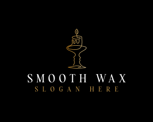 Wax - Candle Vigil Wax logo design