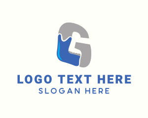 Typography - Jaw Doctor Letter G logo design