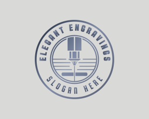 Mechanical Engraving Manufacturing logo design