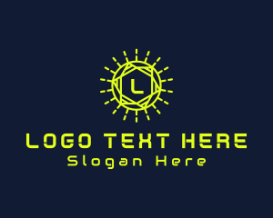 Software - Geometric Light Technology logo design