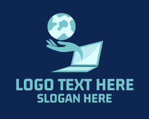 Laptop - Global Online Academy logo design
