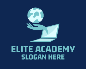 Academy - Global Online Academy logo design
