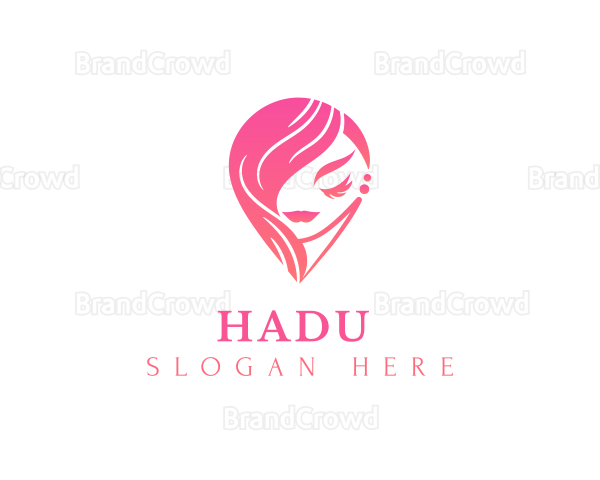 Woman Beauty Salon Logo