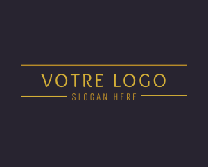 Elegant Luxury Wordmark Logo