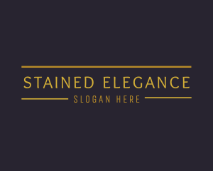 Elegant Luxury Wordmark logo design