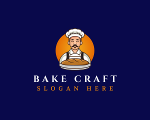 Baker Bread Boulangerie logo design