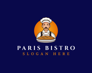 Baker Bread Boulangerie logo design