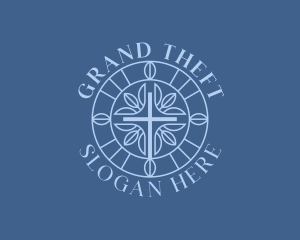 Catholic - Cross Church Worship logo design