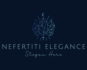 Gradient Elegant Gem logo design