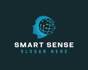 Intelligence - Human Intelligence Tech logo design