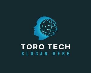 Human Intelligence Tech logo design