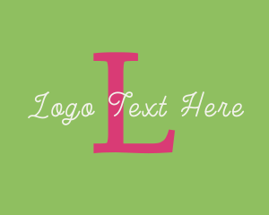 High End - Elegant Cursive Business logo design