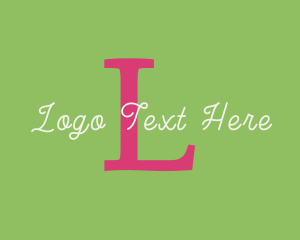 Delicate - Elegant Cursive Business logo design