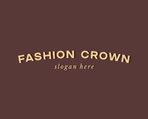 Rustic Fashion Apparel logo design