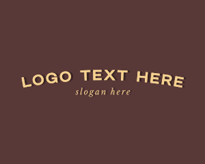 Vintage - Rustic Fashion Apparel logo design