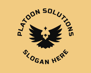 Platoon - Eagle Star Emblem logo design