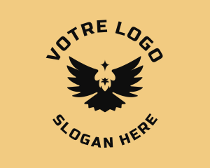 Hawk - Eagle Star Emblem logo design