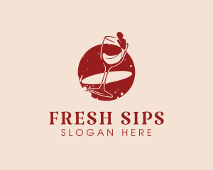 Beverage - Beverage Wine Glass logo design