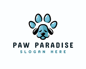 Puppy Paw Kennel logo design