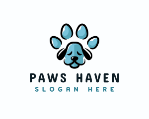 Puppy Paw Kennel logo design