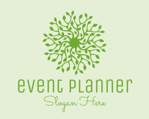 Organic - Green Vine Plant logo design