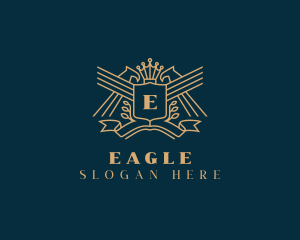 Eagle Crest Luxury Fashion logo design