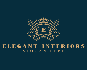 Eagle Crest Luxury Fashion logo design