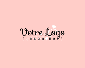 Bridal - Feminine Floral Script logo design