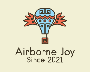 Tribal Air Balloon  logo design
