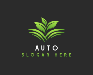 Plant Leaves Farm Logo